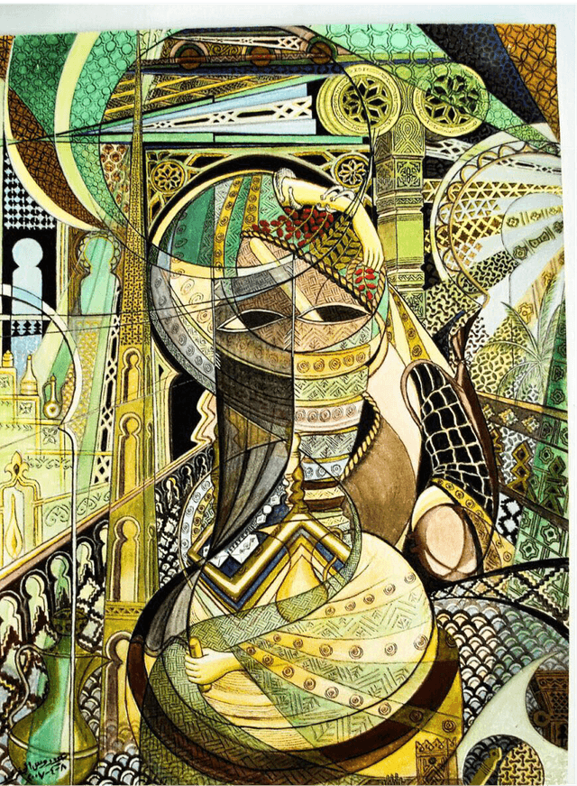 نقوش تحاكي الروح....من مرآة الزمن