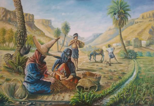 أعمال الفنّانين التشكيليين الحضارم